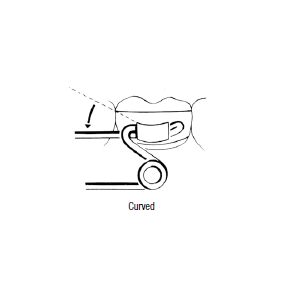 MIA Curved Lingual Sheath .036 (0,91mm)