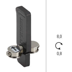 FAN TYPE EXPANSION SCREW 8MM