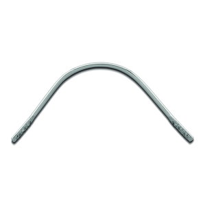Lingualbar curved, size 2, 70 mm