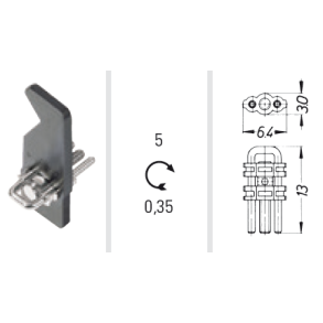 SKELETAL SECTOR SCREWS STRAIGHT 5MM