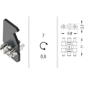 EXPANSION SCREWS 7MM UPPER JAW