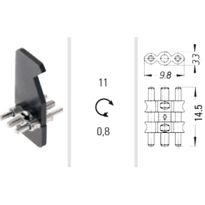 EXPANSION SCREWS 11MM UPPER JAW