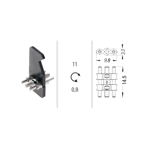 EXPANSION SCREWS 11MM UPPER JAW