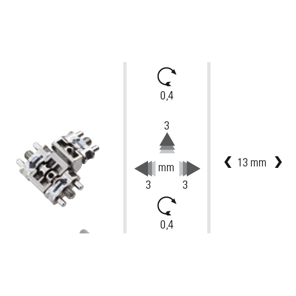BERTONI 3 DIMENSIONAL EXPANSION SCREWS