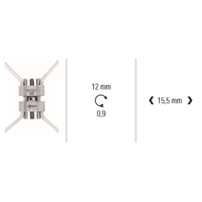 Palatal split screw type 'N'