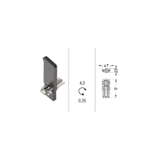 Skeleton type micro sector screw