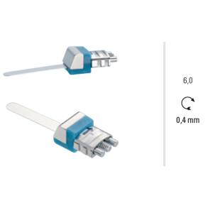 Bite jumping screw for Twin Block app 
