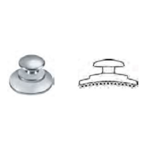 LINGUAL BUTTON CURVED