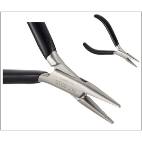 Pointed flat nose plier for wire Ø 0,8mm