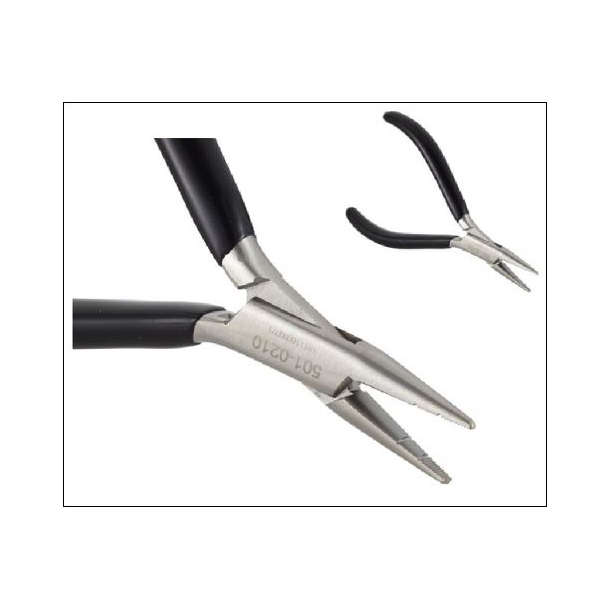 Pointed flat nose plier for wire &Oslash; 0,8mm