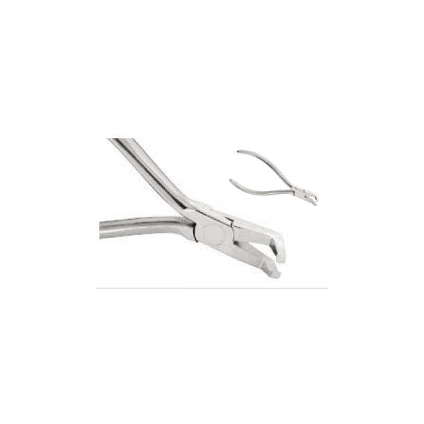 Bracket removing plier - angulated 