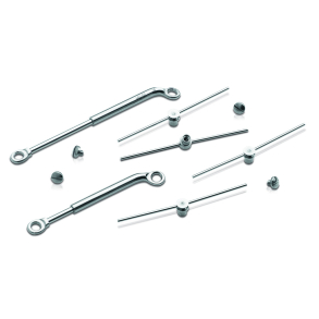 Hinge 44, with slotted Screw 4 pairs