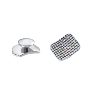 Lingual Buttons,  large contoured base 