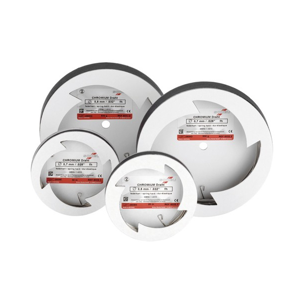 CHROMIUM COIL WIRE 0,6 mm spring hard