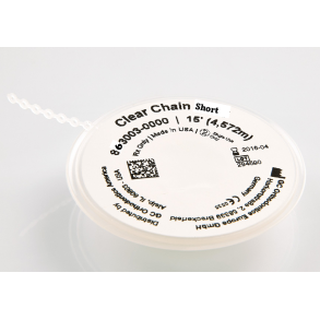 GC ORTHO CHAIN - Clear and Grey - 2m spools