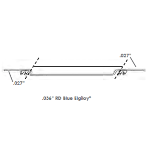 3D WILSON LINGUAL ARCH SIZE 9 - 75MM