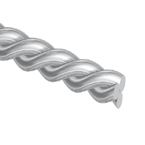 TWIST WIRES 3 STRAIGHT WIRES .0215