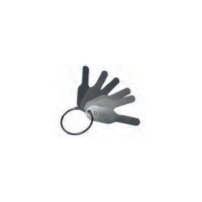 THICKNESS GAUGE STEEL 6 PIECES 0.1-0.5mm