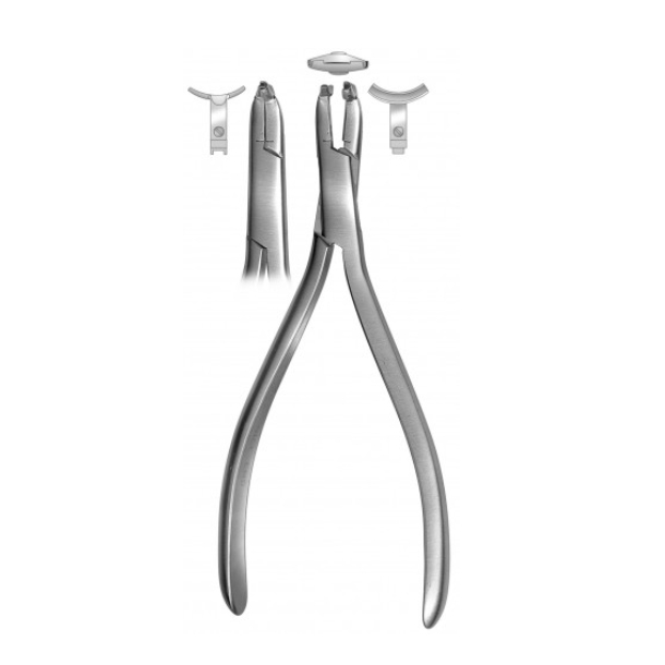 Hohlkehlzange, "Nice End", 135 mm