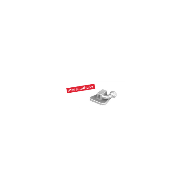 MINI BUCCAL TUBES EDGEWISE +7/-7 