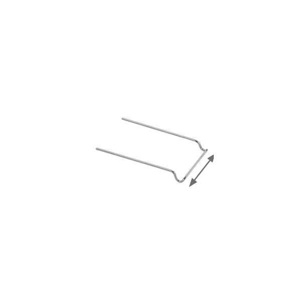 Retainer clasps acc. to Adams 9-11mm