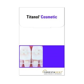 Forestadent Titanol Cosmetic archwires coated