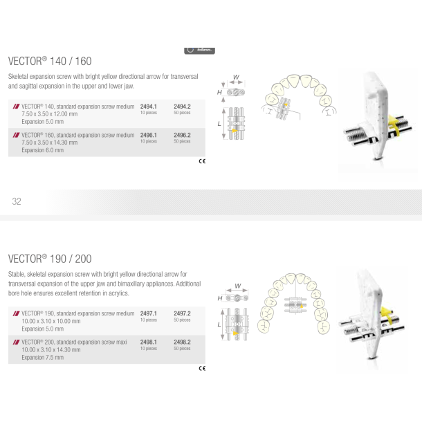 VECTOR 140-200, Standard-Expansion