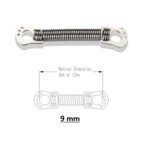 RMO PERMANENT FORCE SPRINGS 9mm 50g-250g, 5 variants