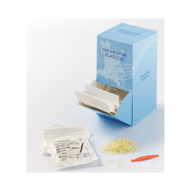 GC ELASTIKKER "MUSIK INSTRUMENTER" 50/PK