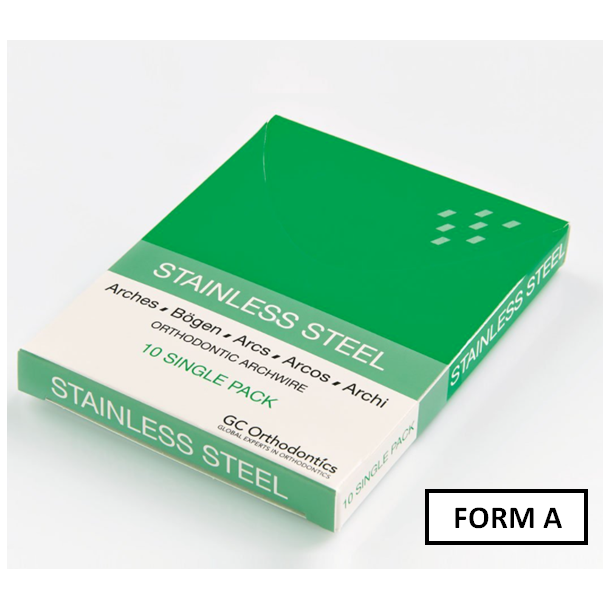 GC STAINLESS STEEL FORM A